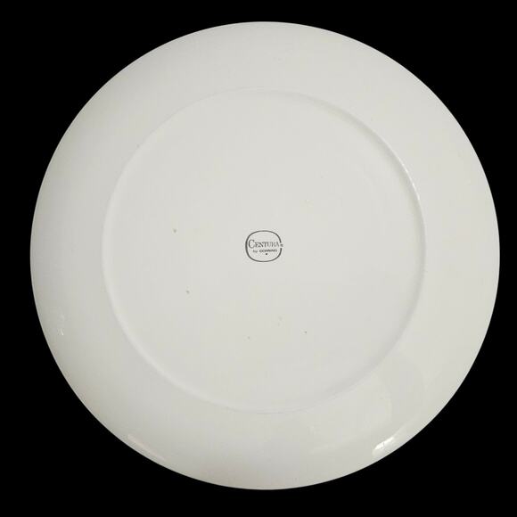 Centura by Corning White Dinner Plates Set of 2 Embossed Scroll Pattern - Picture 2 of 6